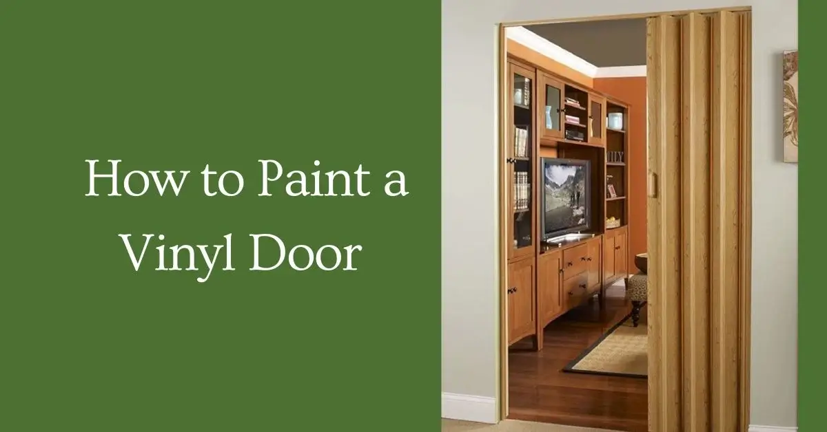 How to Paint a Vinyl Door